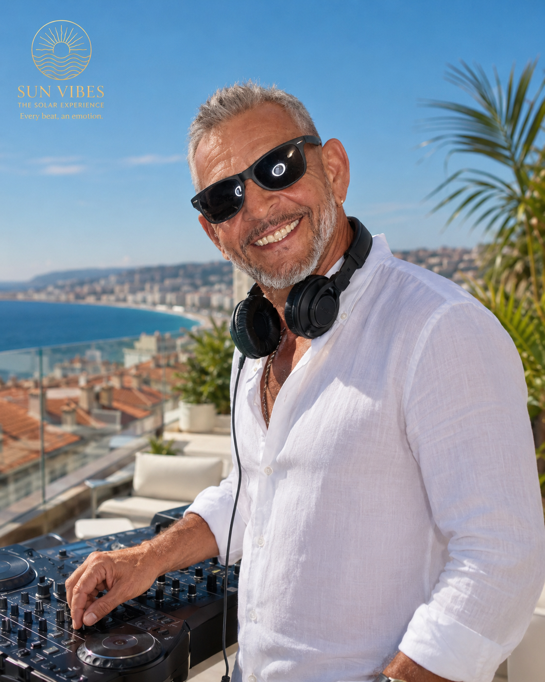 DJ set sur un rooftop à Nice